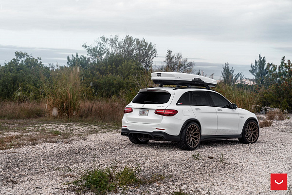 Фото дисков Vossen HF-2 Сатиновая бронза на Mercedes-Benz GLC (X253, C253)