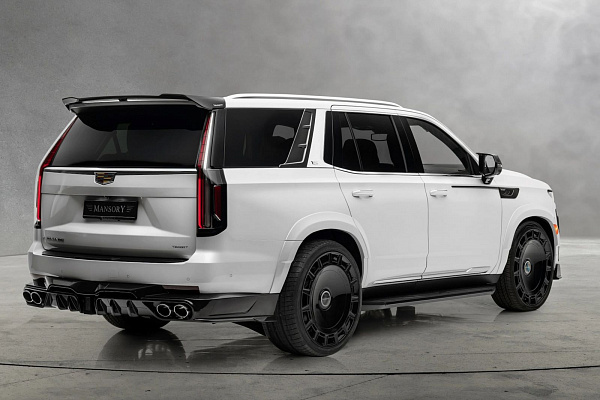 Фото дисков Mansory FD.15 Черный глянец на Cadillac Escalade V