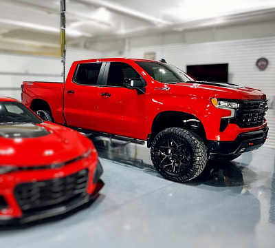 Фото дисков 4PLAY 4P06 на Chevrolet Silverado IV