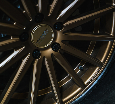 Фото дисков Vossen VFS-2 на Tesla Model 3