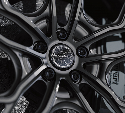 Фото дисков Brixton Forged PF14 R / RS на Ferrari Purosangue