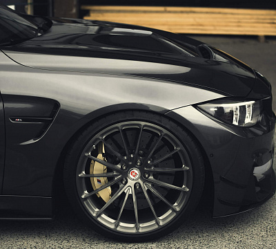 Фото дисков HRE P103 на BMW 4/M4 (F32/F82)