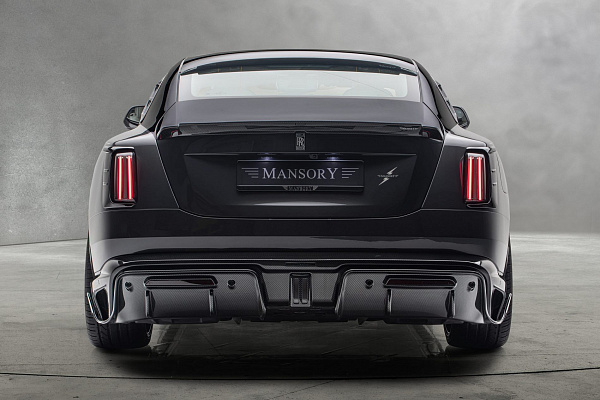 Фото дисков Mansory FD.15 Черный глянец на Rolls-Royce Spectre