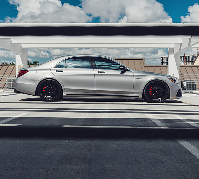 Фото дисков Vossen S17-04 на Mercedes-Benz S-Class (W222, C217)