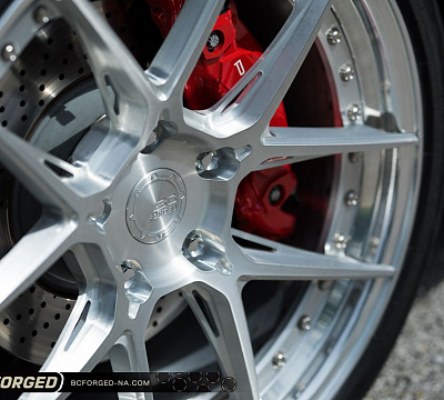Фото дисков BC Forged HCA381 на Porsche Boxster III