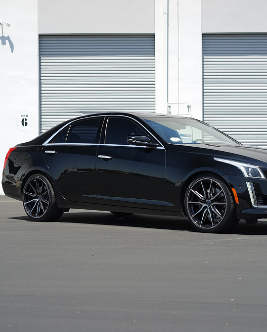 Фото дисков HF-3 Алмазная проточка на Cadillac CTS III