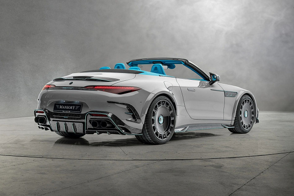 Фото дисков Mansory FD.15 Черный глянец на Mercedes-Benz SL (R232)