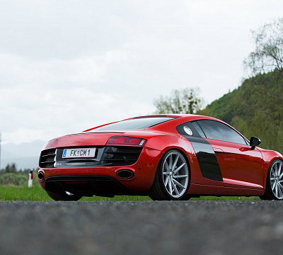 Фото дисков Vossen CVT на Audi R8 (Typ 42)