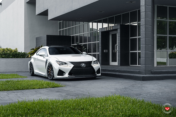Фото дисков Vossen S17-01 Сатиновый графит на Lexus GS IV