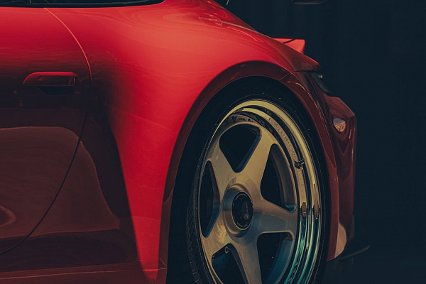 Фото дисков Brixton Forged TR04 Глянцевый лак на Porsche 911 VIII