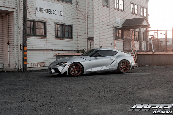 Фото дисков MRR FS06 Сатиновая медь на Toyota Supra A90