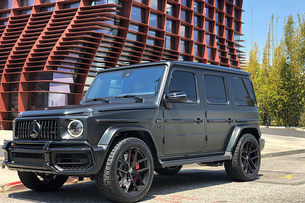 Фото дисков HRE P101SC Черный глянец на Mercedes-Benz G-Class III