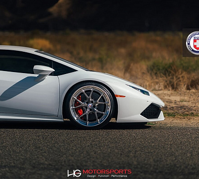 Фото дисков HRE S101 на Lamborghini Huracan