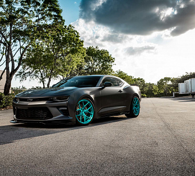 Фото дисков Vossen S21-01 на Chevrolet Camaro VI