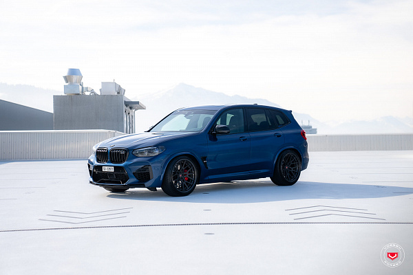 Фото дисков Vossen M-X3 (3-Piece) Черный глянец на BMW X3/X3 M (G01/F97)