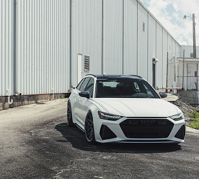Фото дисков Vossen HF-7 на Audi A/RS 6 (C8)