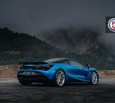 Фото дисков HRE P104SC на McLaren 720S