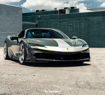 Фото дисков Anrky RS5.3 на Ferrari SF90