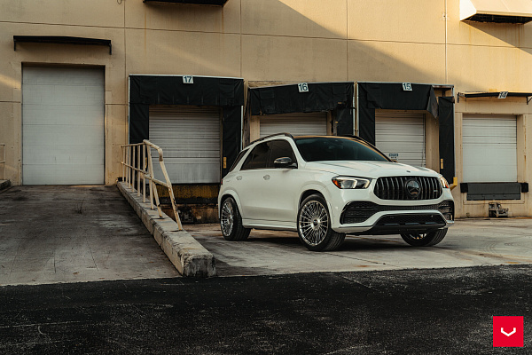 Фото дисков Vossen HF-8 Глянцевый лак на Mercedes-Benz GLE II