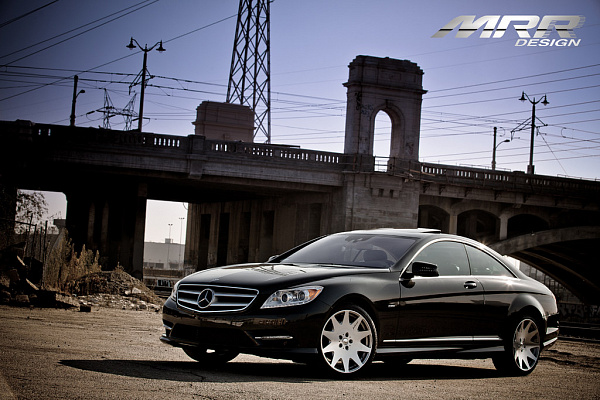 Фото дисков MRR HR3 Глянцевый лак на Mercedes-Benz CL (C216)