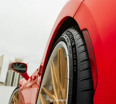 Фото дисков Anrky S3-X1 на Ferrari F8
