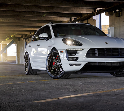 Фото дисков Vossen HF-5 на Porsche Macan I