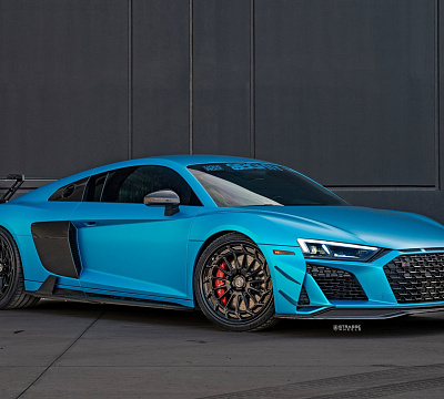 Фото дисков Strasse Wheels SV15FF Deep Concave FS на Audi R8 (4S)
