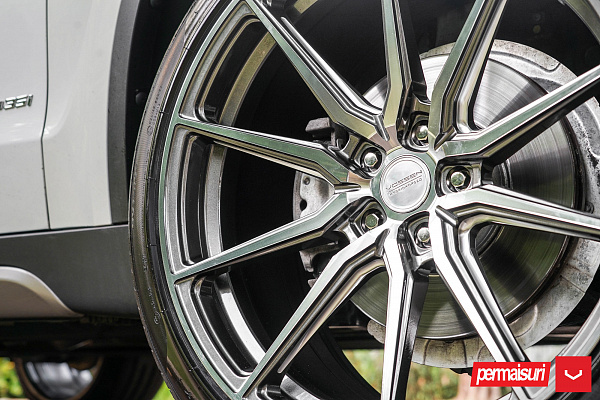 Фото дисков Vossen HF-3 Алмазная проточка на BMW X5/X5 M (F15/F85)