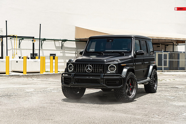 Фото дисков Anrky RS5 Черный сатин на Mercedes-Benz G-Class III