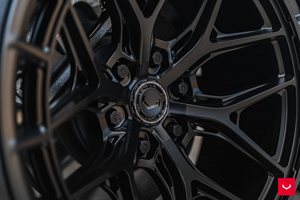 Фото дисков Vossen HFX-1 (6-Lug) Черный сатин на Ram 1500 V