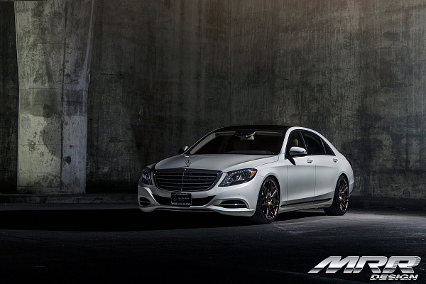 Фото дисков MRR FS01 Глянцевая бронза на Mercedes-Benz S-Class (W222, C217)