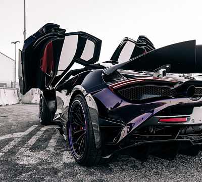 Фото дисков Brixton Forged CM6-RS на McLaren 720S