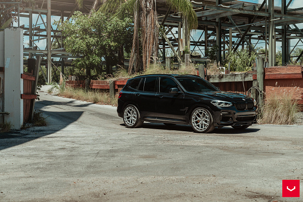 Фото дисков Vossen HFX-1 (5-Lug) Серебро на BMW X3/X3 M (G01/F97)