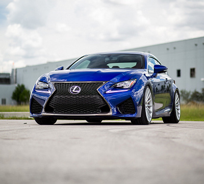 Фото дисков Vossen VFS-2 на Lexus RC
