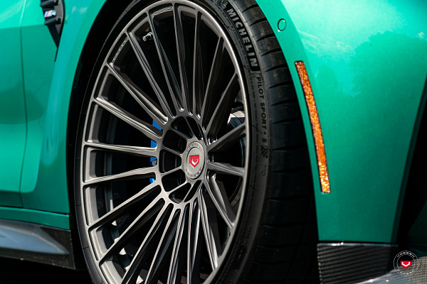 Фото дисков Vossen S17-04 Сатиновый темный лак на BMW 4/M4 (G22/G82)