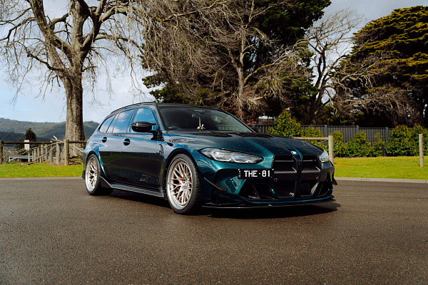 Фото дисков HRE 520 Глянцевая шампань на BMW 3/M3 (G2x/G80)