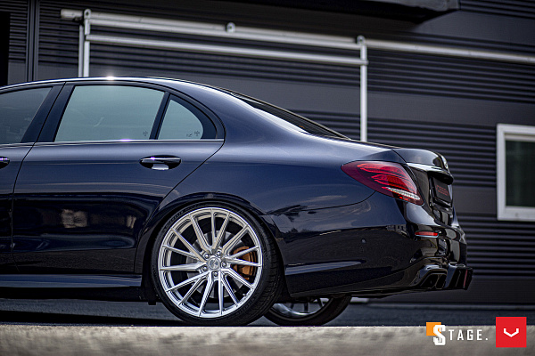 Фото дисков Vossen HF-4T Полированный лак на Mercedes-Benz E-Class (W213, S213, C238)