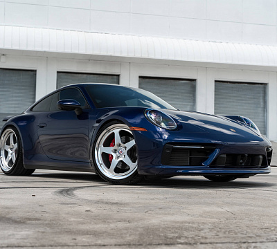 Фото дисков HRE 527 на Porsche 911 VIII