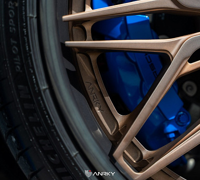 Фото дисков Anrky S3-X1 на Porsche 911 VIII