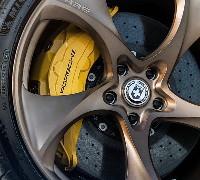 Фото дисков HRE 522M на Porsche Cayenne III