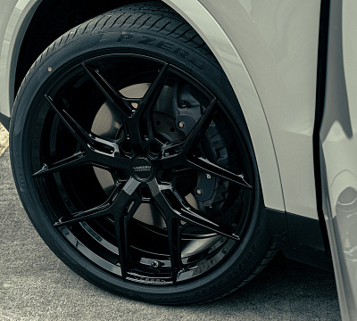 Фото дисков Vossen HF-5 на Porsche Cayenne III