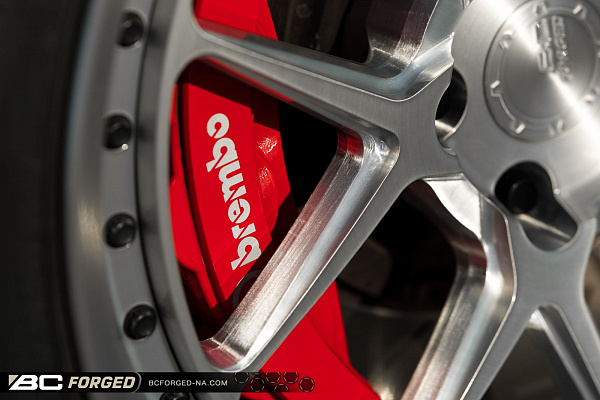 Фото дисков BC Forged LE52 // MLE52 Глянцевый лак на Dodge Charger VII