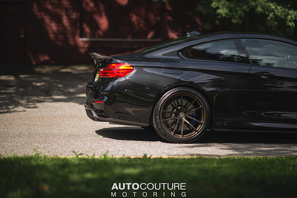Фото дисков HRE P104 Сатиновая бронза на BMW 4/M4 (F32/F82)
