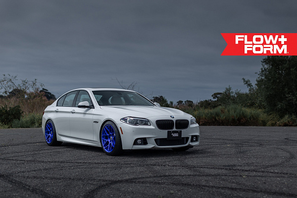 Фото дисков HRE FF01 Синий глянец на BMW 5/M5 (F10)