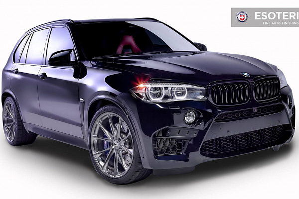 Фото дисков HRE P204 Глянцевый темный лак на BMW X5/X5 M (F15/F85)