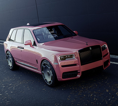 Фото дисков Brixton Forged LX14 на Rolls-Royce Cullinan