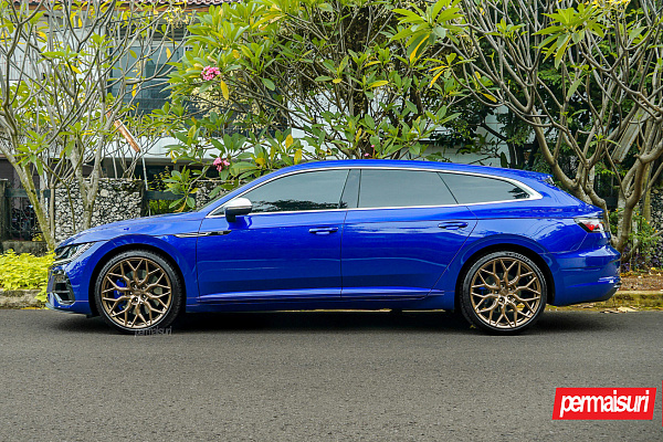 Фото дисков Vossen HF-2 Глянцевая бронза на Volkswagen Arteon
