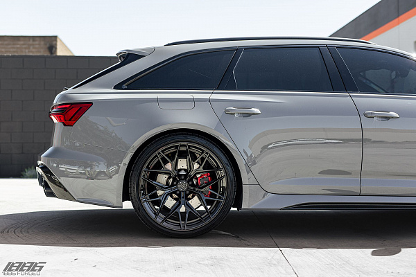 Фото дисков 1886 Wheels G009 Черный глянец на Audi A/RS 6 (C8)
