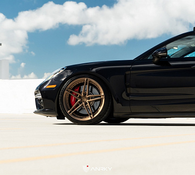 Фото дисков Anrky AN27 на Porsche Panamera III