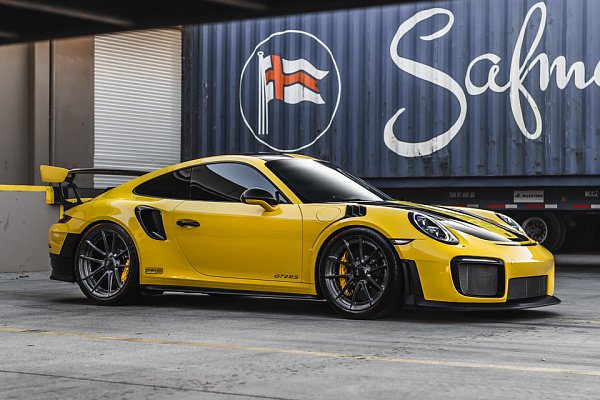 Фото дисков Brixton Forged WR3.2 Сатиновый темный лак на Porsche 911 VII